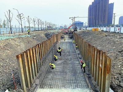 河道净了,河水清了,河流变美了--市区第Ⅲ防洪区水环境综合治理工程施工现场探访